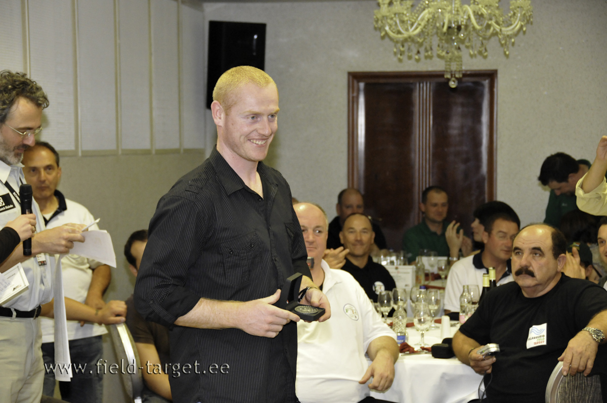 Suruõhupüsside 4. koht Conor McFlynn Iirimaalt 135 tabamusega